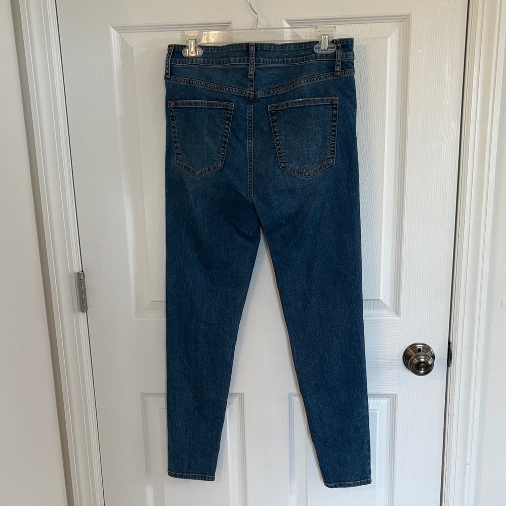 Wild Fable Blue Distressed Skinny Jeans - Picture 5 of 5